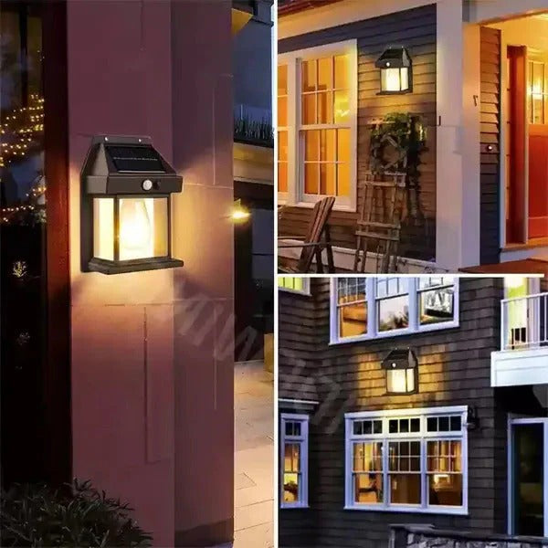 [Hometech] Solar Powered LED Lights for Outdoors with Motion Sensor