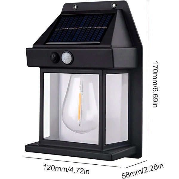 [Hometech] Solar Powered LED Lights for Outdoors with Motion Sensor