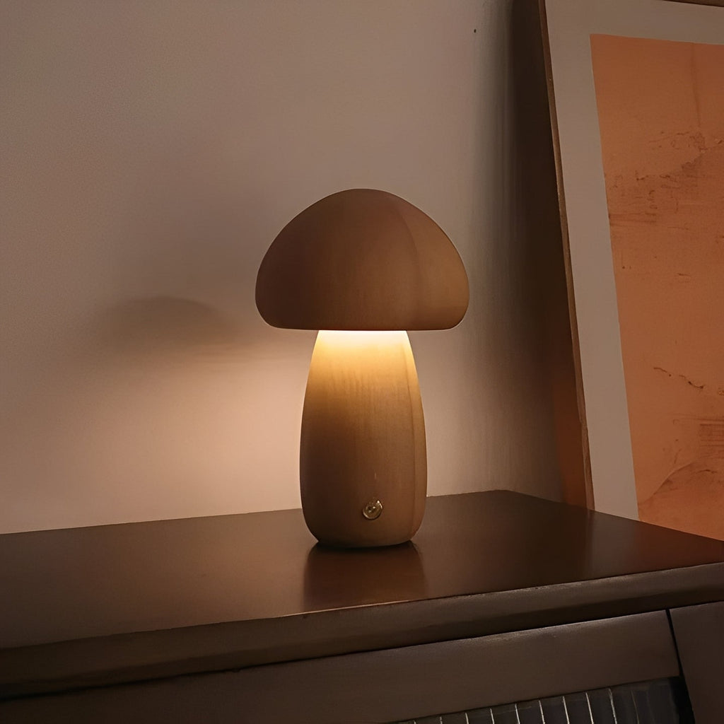 [Hometech] LED Mushroom Night Light and Bedside Lamp