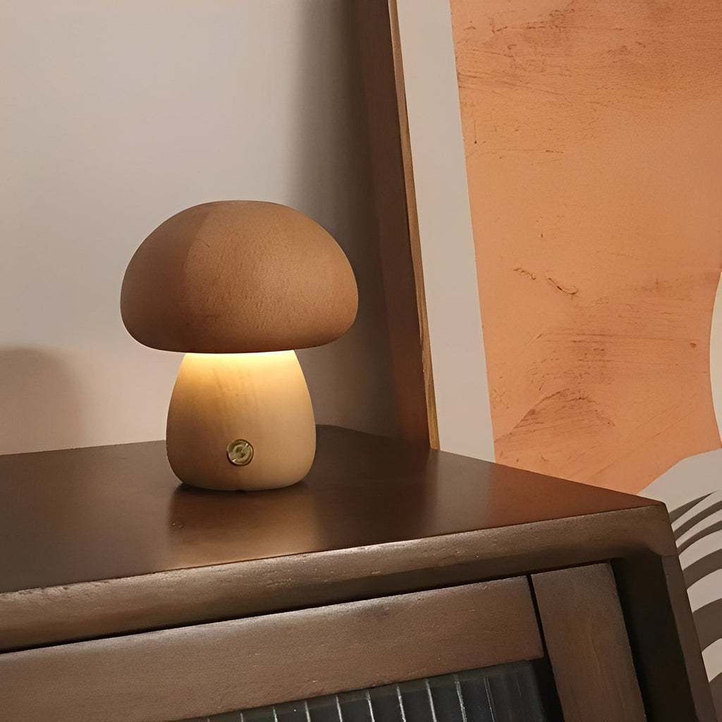 [Hometech] LED Mushroom Night Light and Bedside Lamp