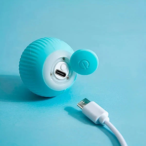 [Hometech] Automatic Rolling Pet Ball for Cats and Dogs with USB Charging