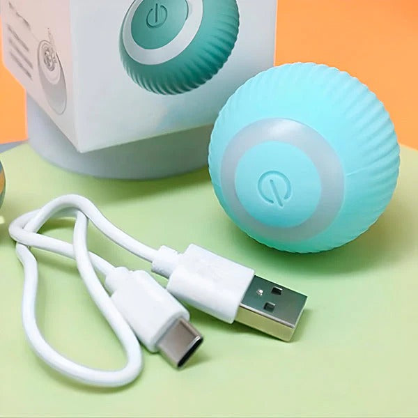[Hometech] Automatic Rolling Pet Ball for Cats and Dogs with USB Charging