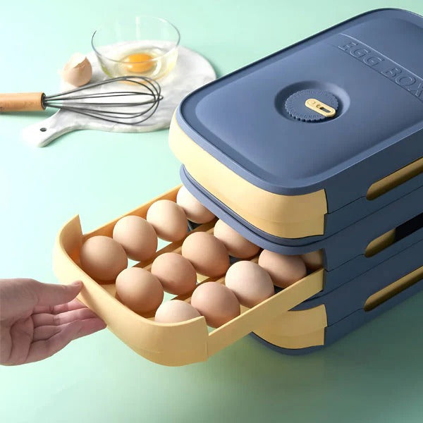 [Hometech] Stackable Egg Tray and Storage Container