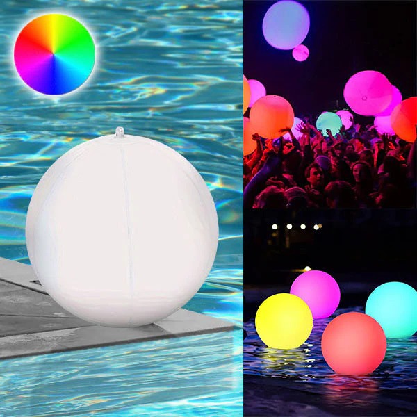 [Hometech] Inflatable Pool Light with Color Changing LEDs