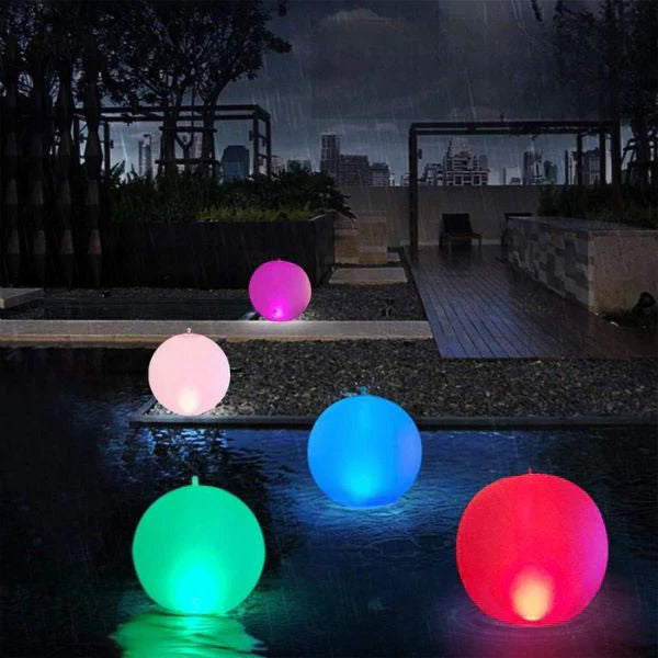 [Hometech] Inflatable Pool Light with Color Changing LEDs