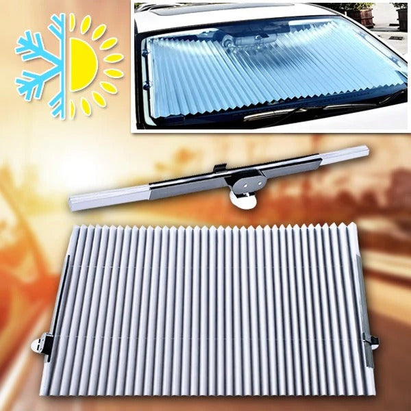 [Hometech] Front and Side Window Car Sunshade with Foldable Design