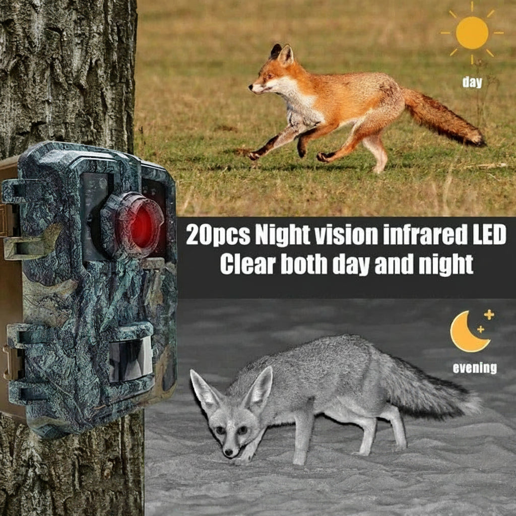 [Hometech] Mini Trail Camera with Infrared LEDs and Motion Detection