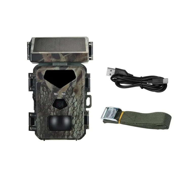 [Hometech] Trail Camera with Solar Charging, 20MP Photos and IR Night Mode