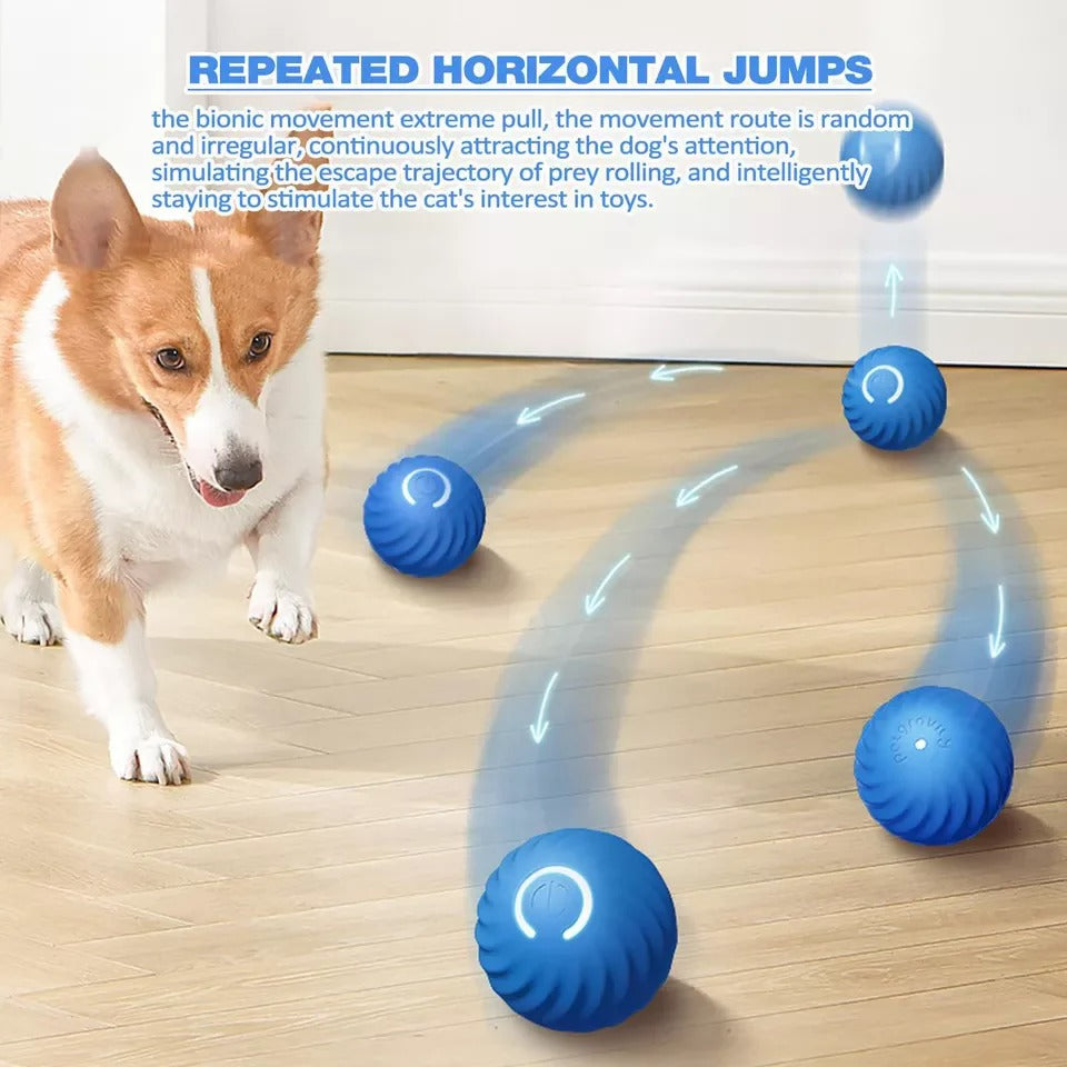 [Hometech] Motion Activated Rolling Ball Moving Toy for Pets