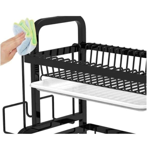 [Hometech] 3 Tier Kitchen Dish Drying Rack with Adjustable Shelves