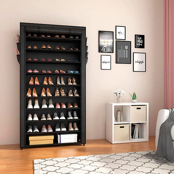 [Hometech] Vertical Shoe Rack Organizer for Entryway and Closet Storage