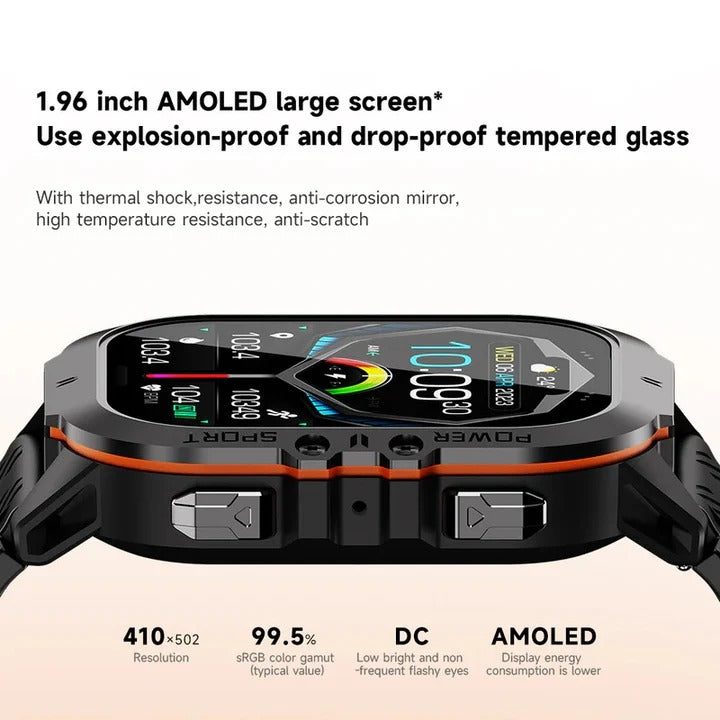 [Hometech] Sports Watch with Bluetooth 5.0 Connectivity