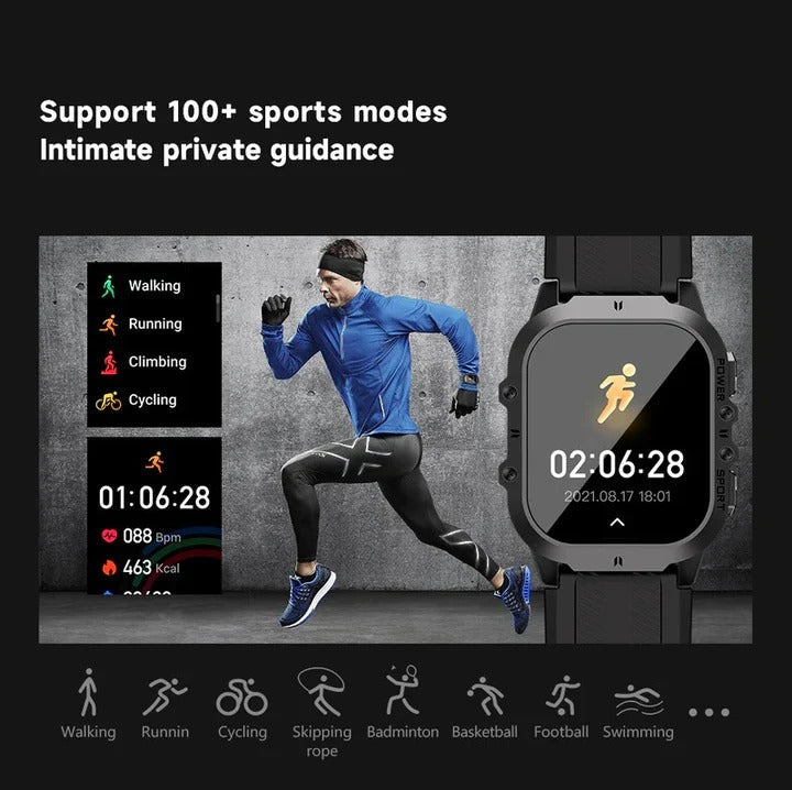 [Hometech] Sports Watch with Bluetooth 5.0 Connectivity