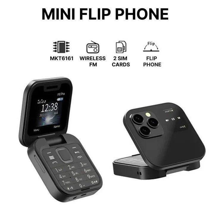 [Hometech] Foldable Phone with Dual SIM Capability