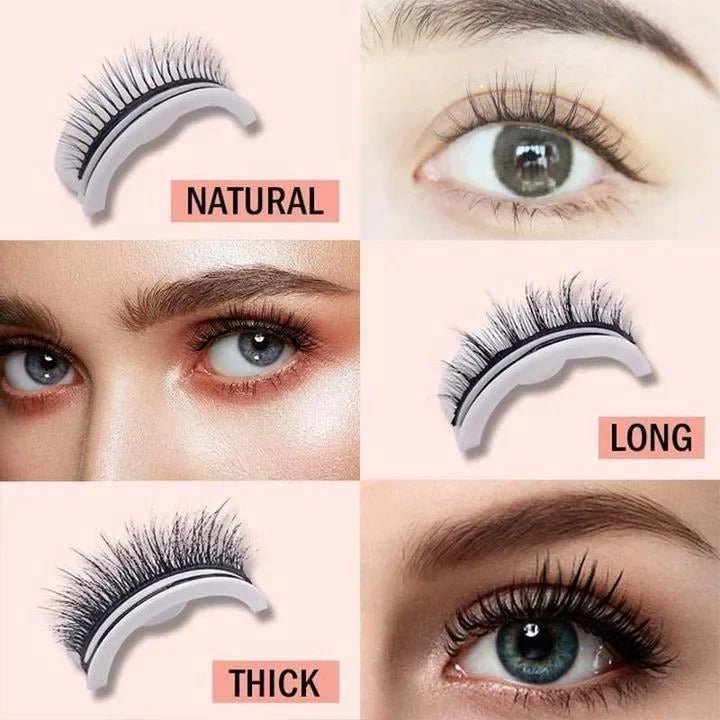 [Hometech] Self Adhesive Eyelashes with Washable and Reusable Design