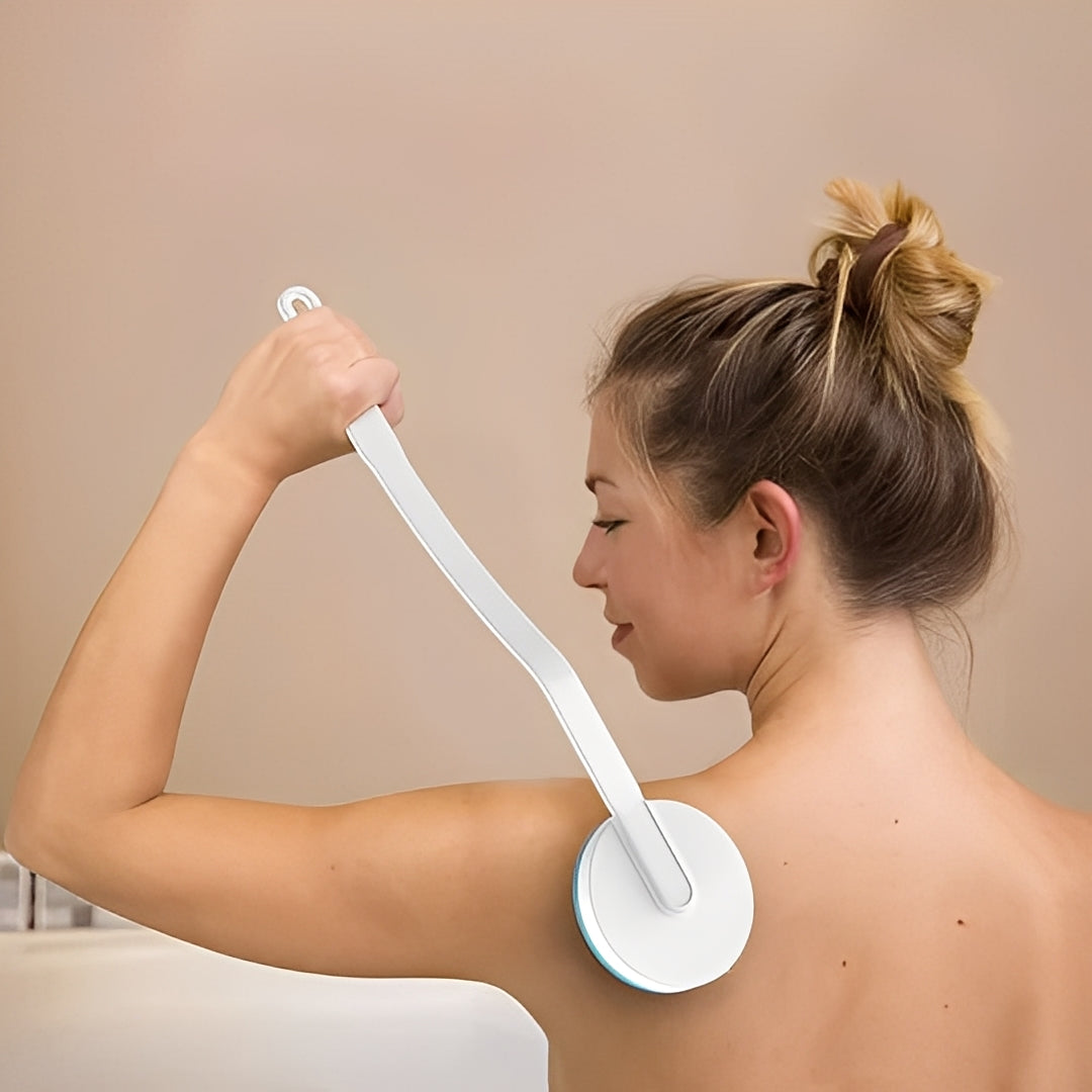[Hometech] Back Lotion Applicator with Adjustable Handle and Roll On Roller Head