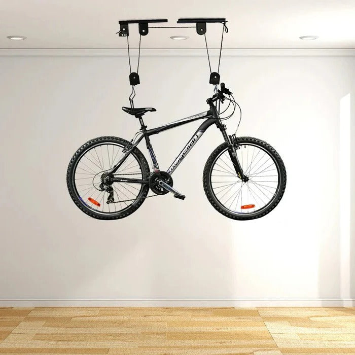 [Hometech] Ceiling Mounted Bicycle Hoist for Garage and Home Storage