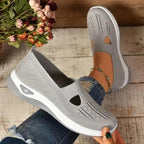 [Hometech] Women’s Mesh Sneakers with Slip On Design