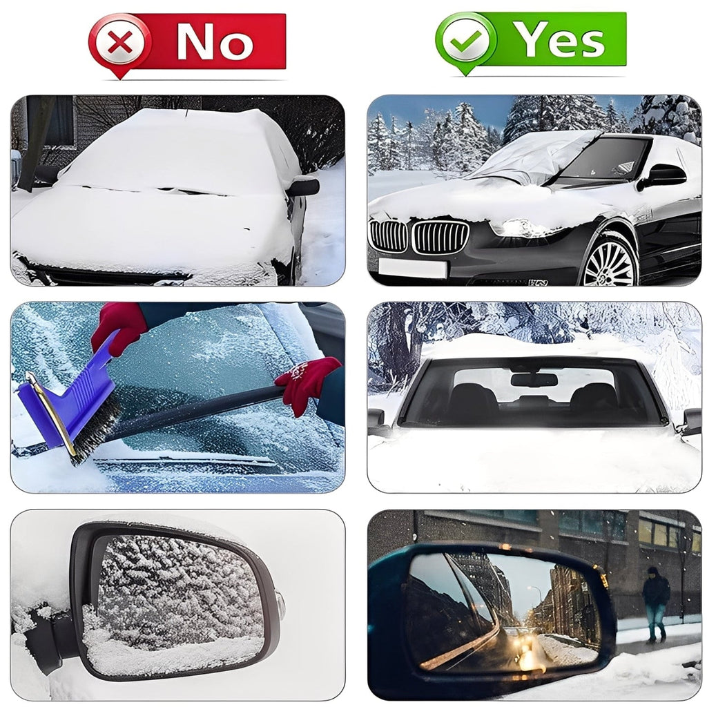 [Hometech] Magnetic Windshield Cover with Storage Pouch