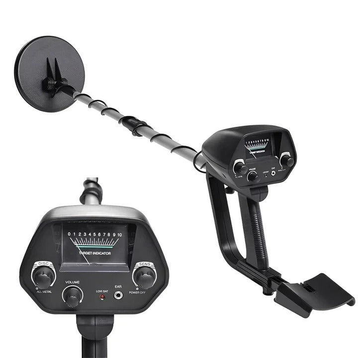 [Hometech] Metal Detector with LCD Pointer Meter and Adjustable Stem