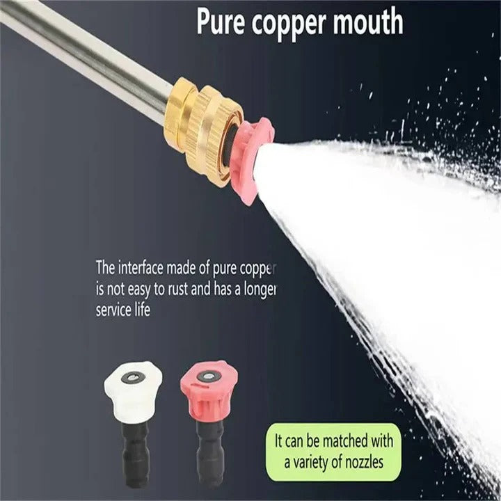 [Hometech] Cordless Water Spray Device with Battery and Dual Spray Modes