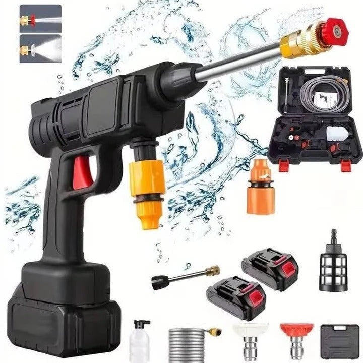 [Hometech] Cordless Water Spray Device with Battery and Dual Spray Modes