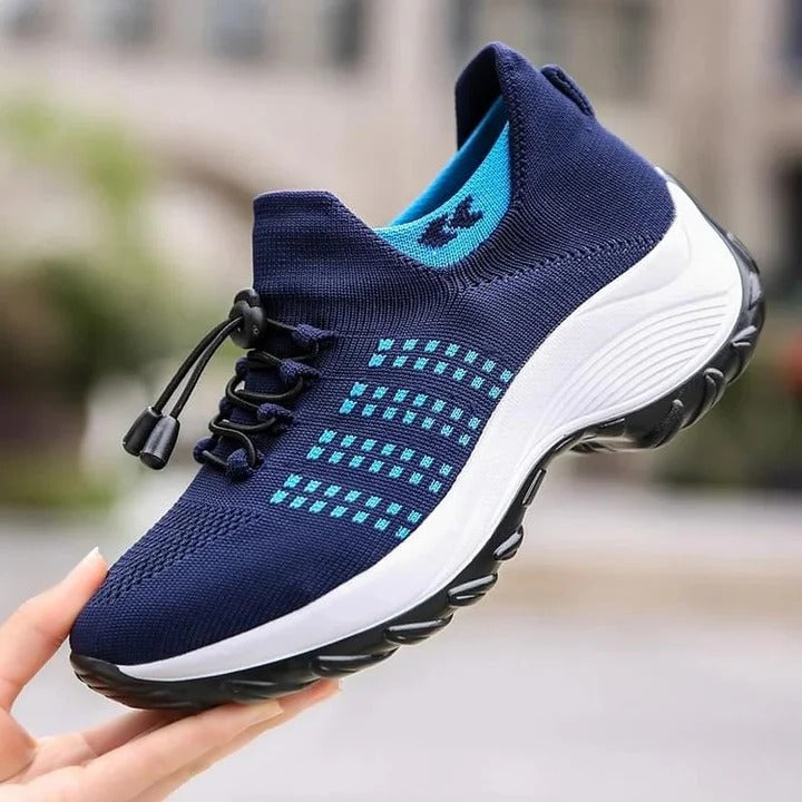 [Hometech] Unisex Walking Sneakers with Wide Toe Box Design