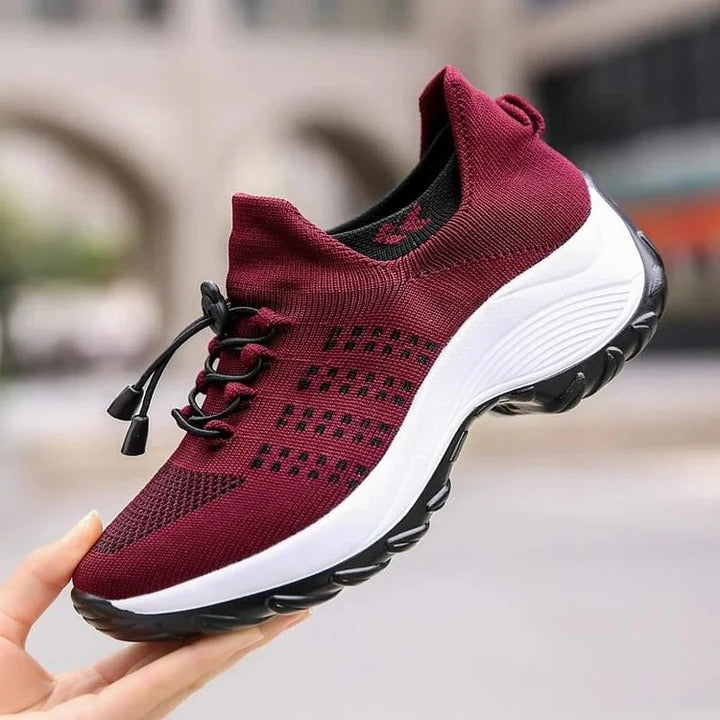 [Hometech] Unisex Walking Sneakers with Wide Toe Box Design