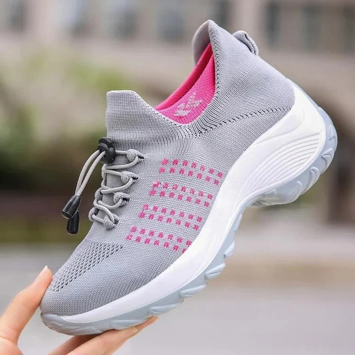 [Hometech] Unisex Walking Sneakers with Wide Toe Box Design