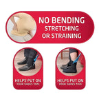[Hometech] Compression Stocking Sock Aid with Long Handle for Dressing Assistance