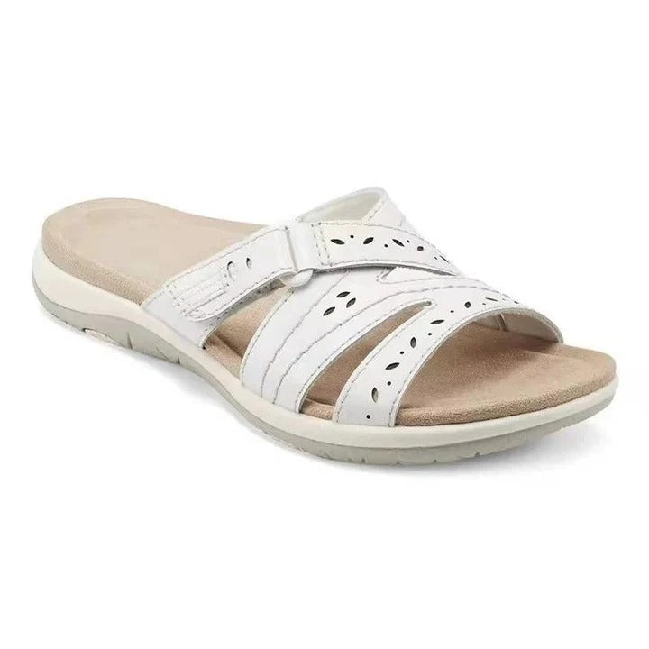 [Hometech] Adjustable Women’s Slide Sandals with Open Toe Design