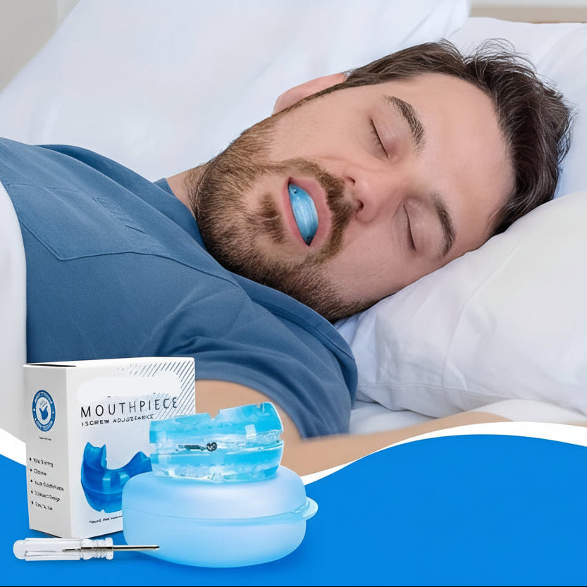 [Hometech] Adjustable Moldable Mouthpiece with Screw Based Fit for Nighttime Use