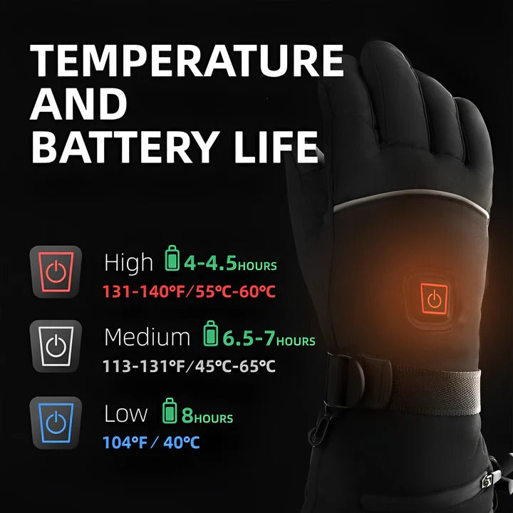 [Hometech] Rechargeable Electric Heated Gloves