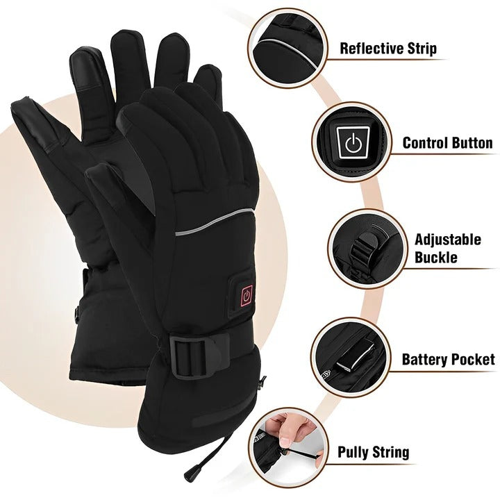 [Hometech] Rechargeable Electric Heated Gloves