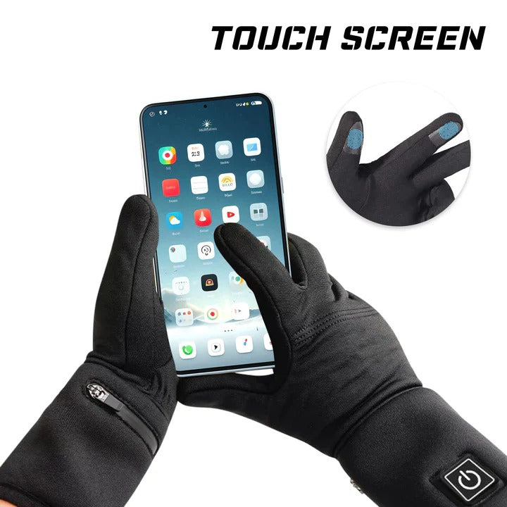 [Hometech] Rechargeable Heated Glove Liners with 7.4V Batteries and Dual Charger