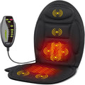 [Hometech] Foldable Heated Massage Seat Cushion with Independent Heat Control