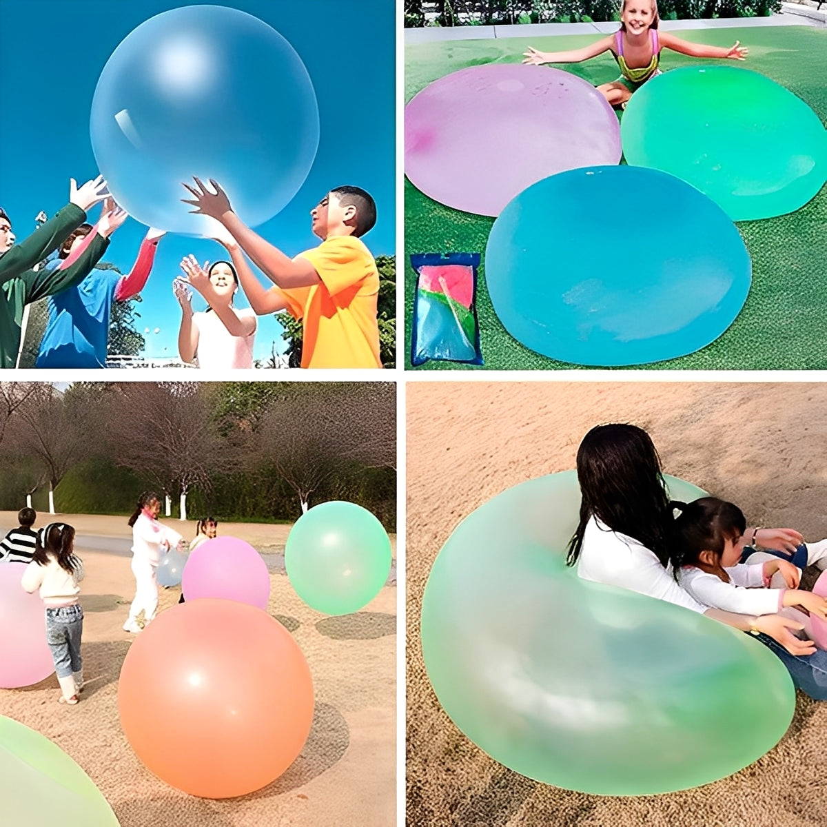 [Hometech] Reusable Inflatable Bubble Ball Toy for Play Activities