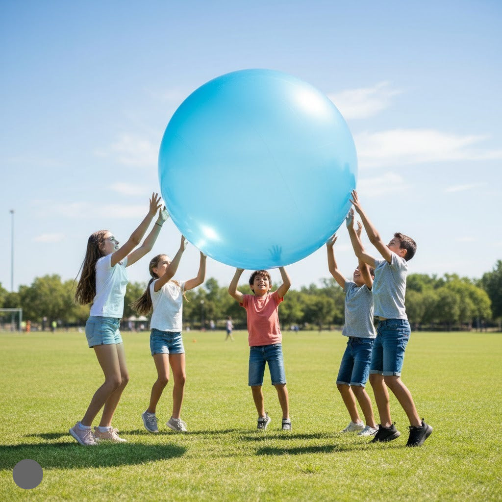 [Hometech] Reusable Inflatable Bubble Ball Toy for Play Activities