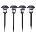 [Hometech] Outdoor Solar LED Lights for Garden and Pathway Use, Set of 4