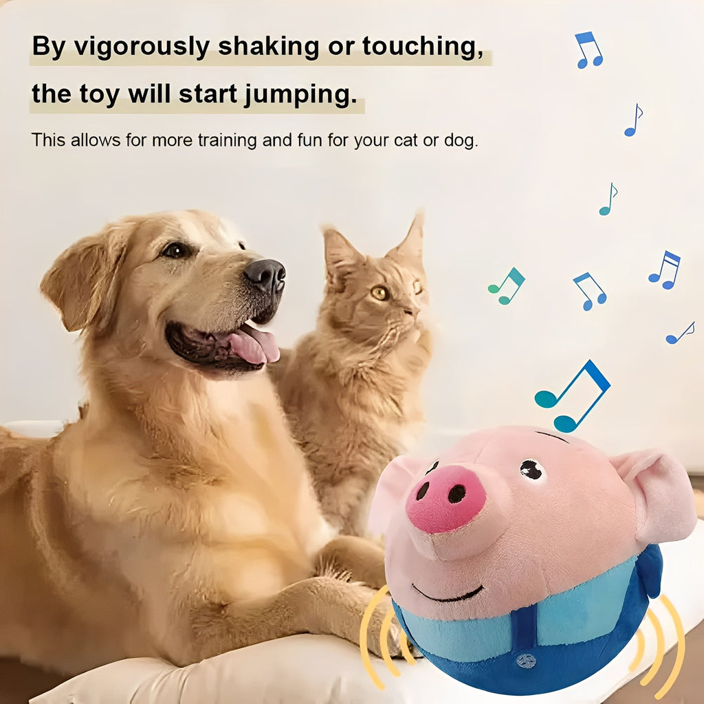 [Hometech] Dog Toy Ball with Touch Activated Music and Motion