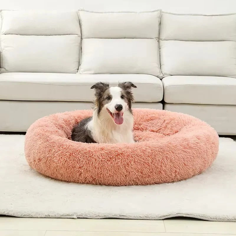 [Hometech] Plush Pet Bed with Cushioned Design