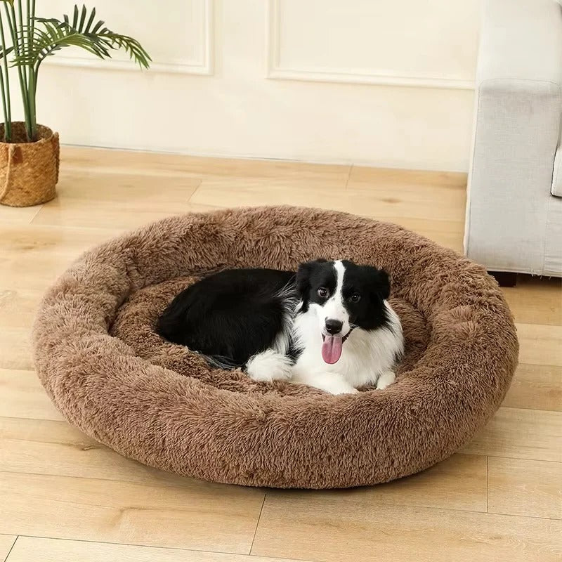 [Hometech] Plush Pet Bed with Cushioned Design