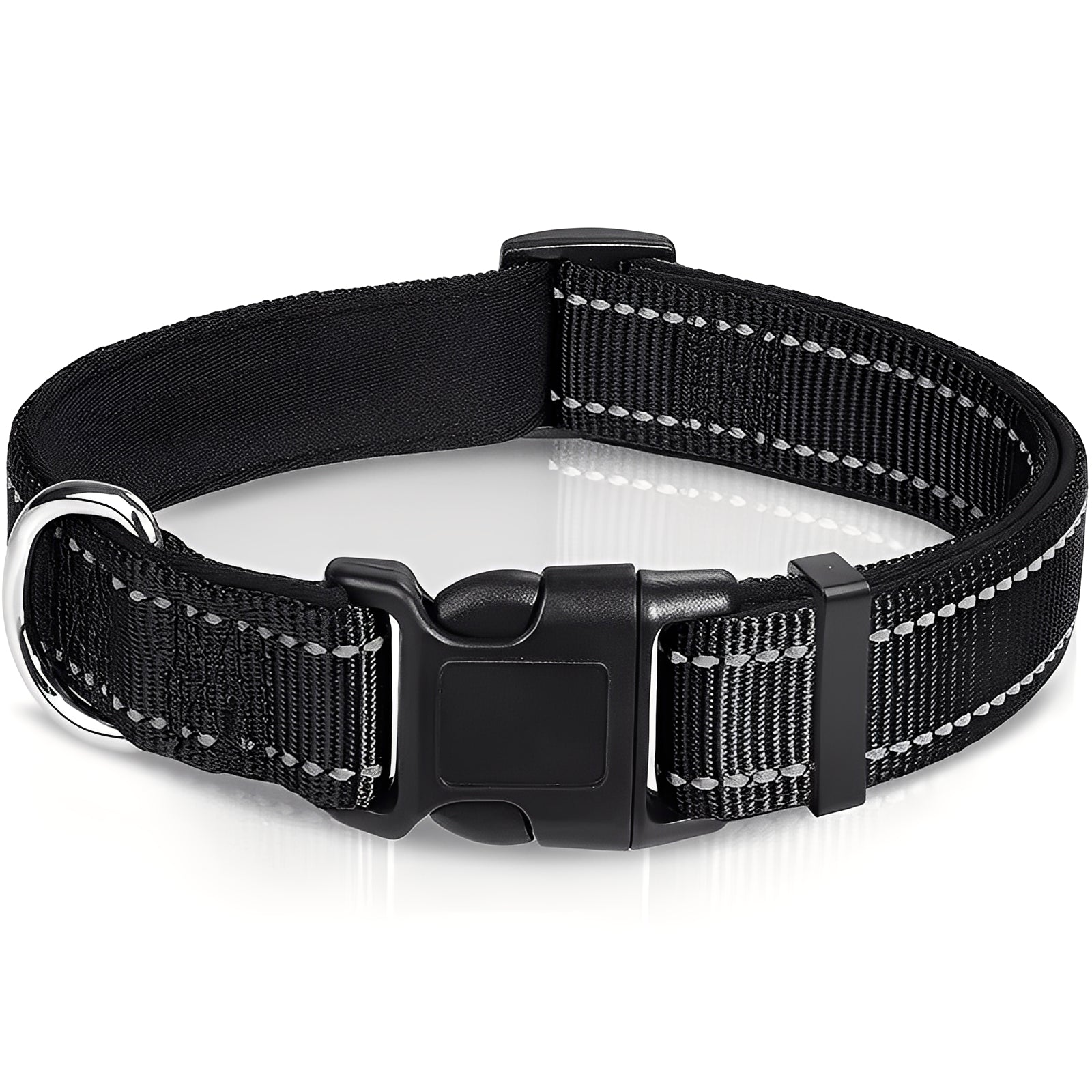 [Hometech] Adjustable Nylon Dog Collar with Clip Buckle