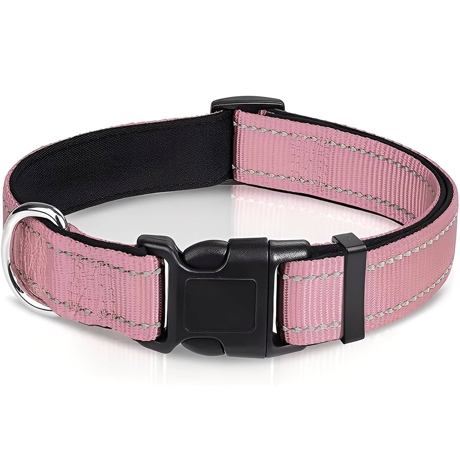 [Hometech] Adjustable Nylon Dog Collar with Clip Buckle