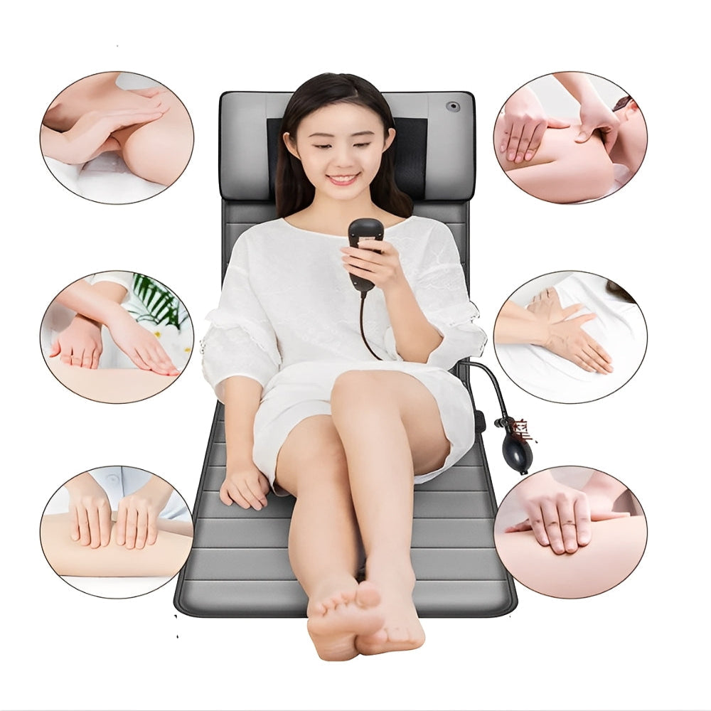 [Hometech] Massage Mat with Adjustable Modes and Heat Function