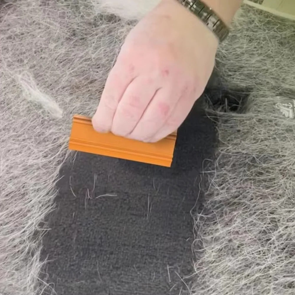 [Hometech] Portable Pet Hair Scraper for Carpets and Furniture