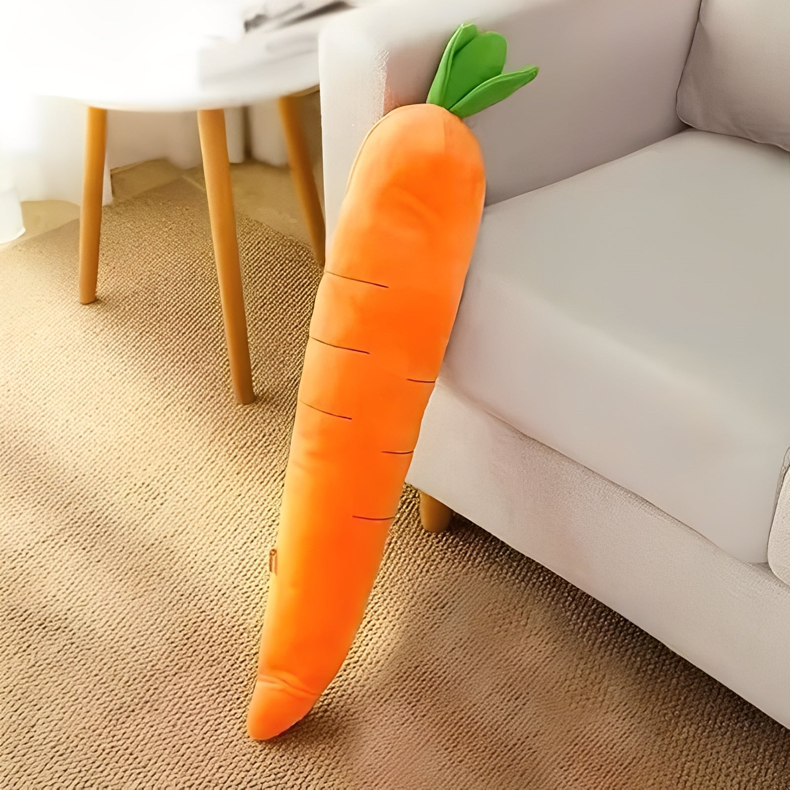 [Hometech] Plush Dog Toy with Sound in Carrot Shape