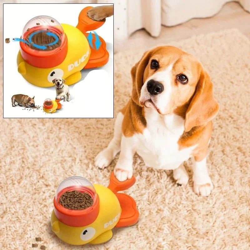 [Hometech] Duck Shaped Pet Puzzle Feeder for Dogs
