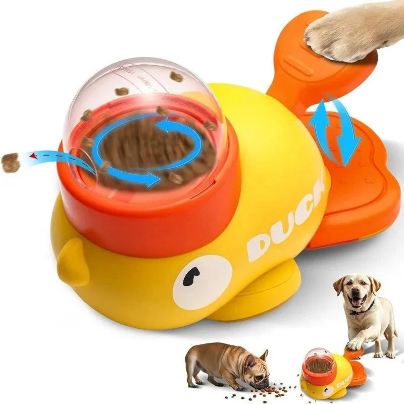 [Hometech] Duck Shaped Pet Puzzle Feeder for Dogs
