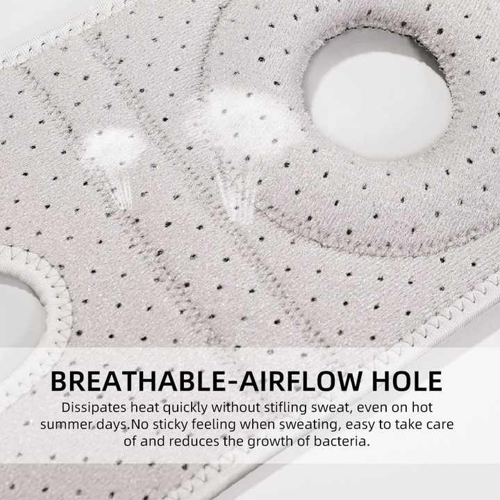 [Hometech] Knee Support Brace with Adjustable Straps for Running and Workout